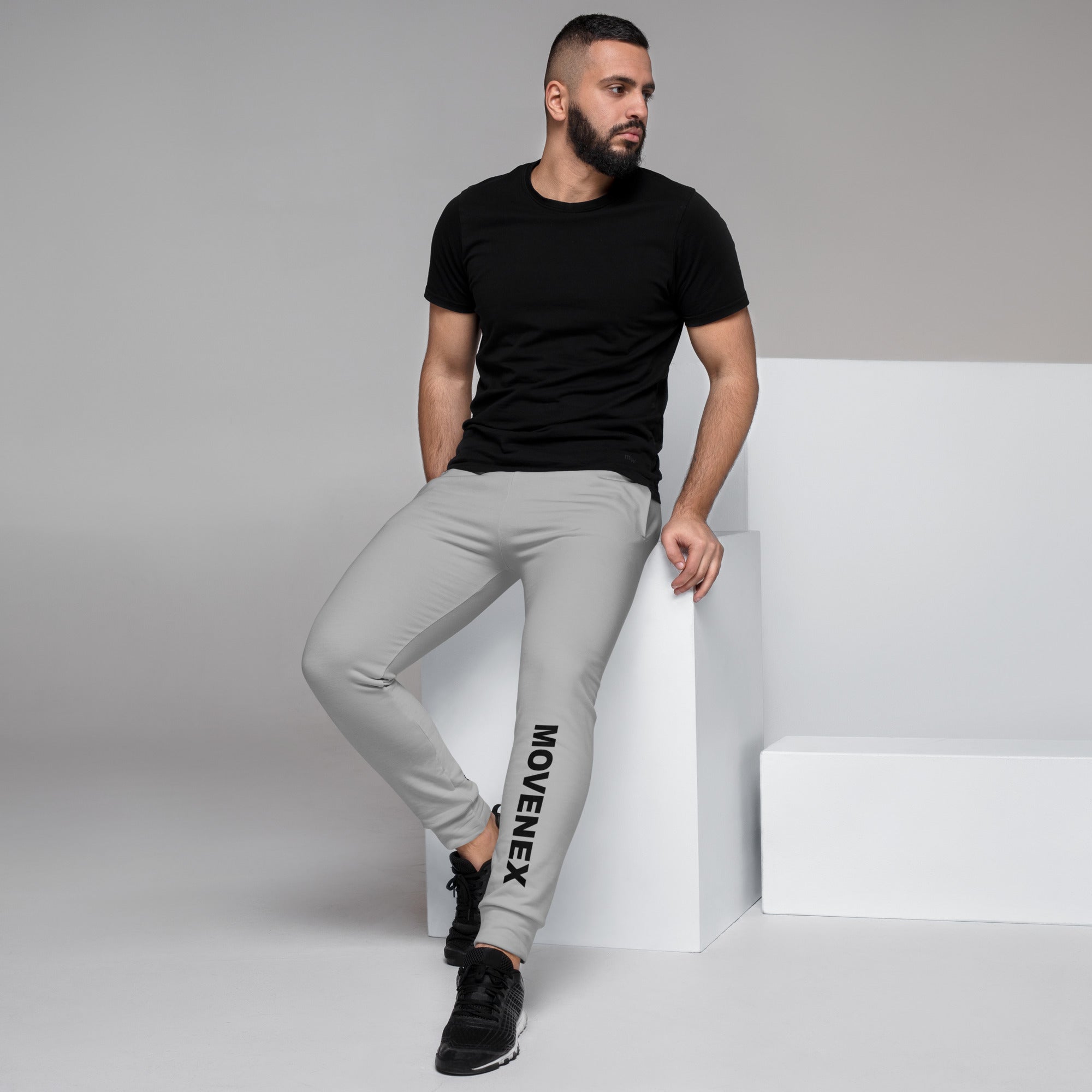 Pantalon de Jogging Movenex de couleur gris - Movenex