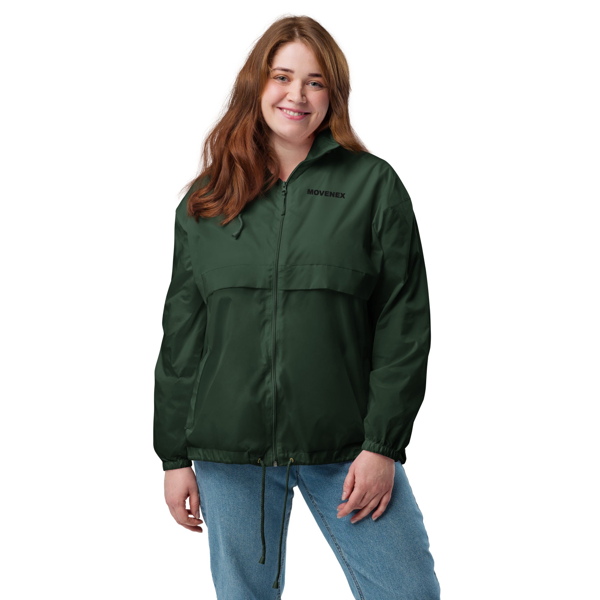 Veste coupe-vent Movenex couleur vert - Movenex